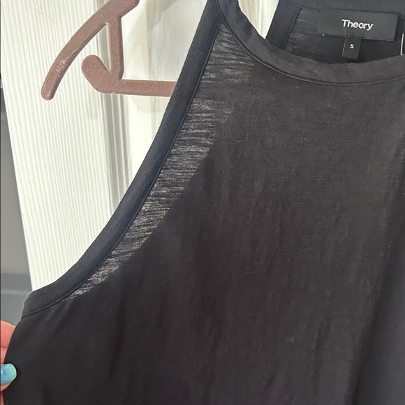 Theory Women's Black Tank Top - Picture 3 of 7